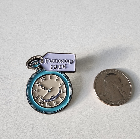 Modcloth Fashionably Late Pin - Picture 3 of 3